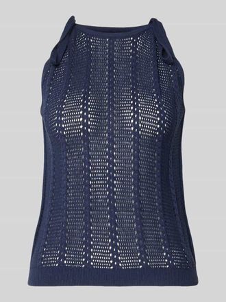 Vero Moda Relaxed Fit Tr&auml;gertop aus Baumwoll-Mix Modell LUX LIGHT in Dunkelblau, Gr&ouml;&szlig;e XS