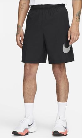 Nike Mens Nike Logo Sports Quick Dry Breathable Shorts Black DQ4800-010