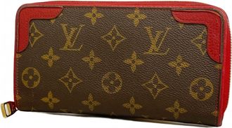 Louis Vuitton Brown Cerise Long Wallet (Bi-Fold) (Pre-Owned)