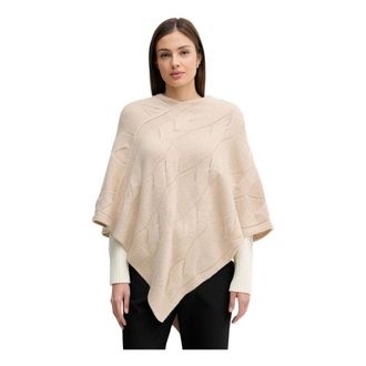 Benetton Dames, Truien, Beige, Maat: ONE Size Kasjmier