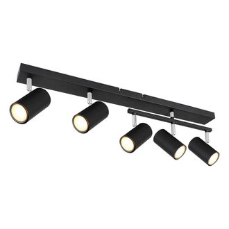 Globo Lighting Foco - Robby - Negro - Metal - Foco De Superficie - Gu10 - Globo