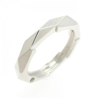 Gucci White Gold White Gold (18K) Band Ring (Pre-Owned)
