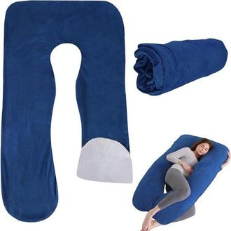 OEM Funda De Algod&oacute;n Reemplazable Para Coj&iacute;n En Forma De U, Lavable A M&aacute;quina, 140 X 80 Cm, C&oacute;moda Y Con Buen Soporte