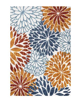 Jonathan Y Designs Jonathan Y Amalfi Coast Crisantemo Indoor/Outdoor Rug