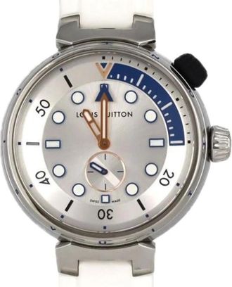 Louis Vuitton Pre-owned Watches, female, Gray, Size: ONE SIZE Pre-owned Vintage Wristwatch