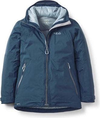 RAB Optical Down Jacket Daunenjacke f&uuml;r Damen | blau