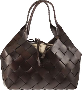Dragon Castello Braided Leather Bag