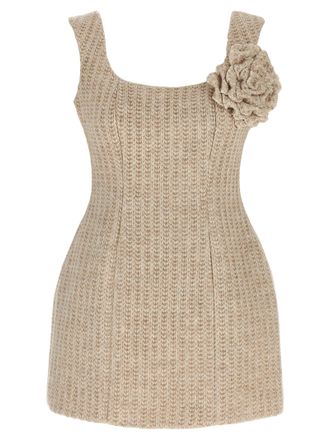 Giuseppe Di Morabito Tricot Dress Dresses Beige