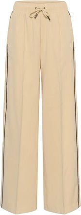 Saint Tropez Pantaloni a gamba larga - - Trousers - Donna - Beige - 2XL