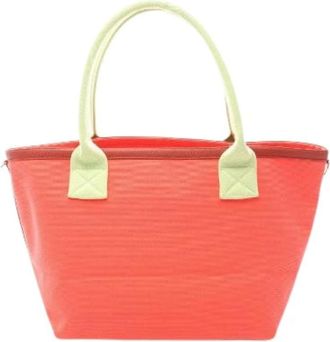 Herm&egrave;s Pre-owned Petit h So Cabas Tote Bag - Pre-owned - Mujer - Rojo - ONE SIZE