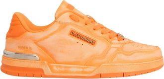 Plein Sport Viper II Mag - unisex - Skateschoenen - Oranje - 47 EU - Leer - Fitness