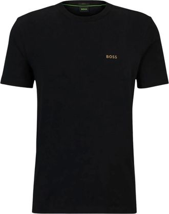 HUGO BOSS Heren, Tops, Zwart, Maat: XL Katoen