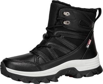 Generic Winter Boots for Women UK Insulated Lined Thermal Ankle Booties with Traction Sole for Outdoor Hiking and Casual Daily Use Warm Comfortable Footwear