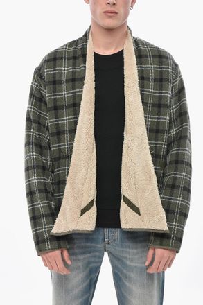 Greg Lauren Overshirt in Eco Pelliccia Reversibile Greg Lauren