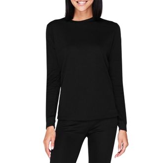 Campri Dames/Dames Thermo Top (Zwart)