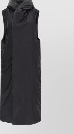 Rick Owens nylon hooded padded vest