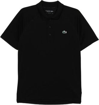 Lacoste Polo sportiva con protezione UV - Nero