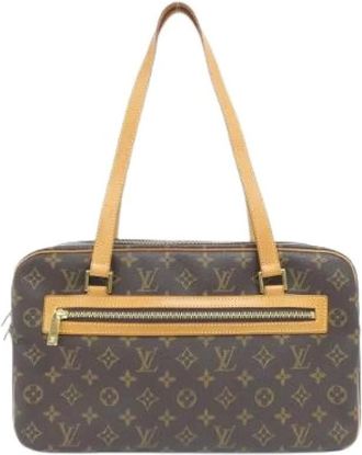 Louis Vuitton Pre-owned Shoulder Bags, female, Brown, Size: ONE SIZE Pre-owned Monogram Shoulder Bag