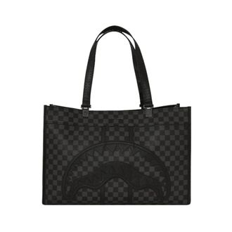 Sprayground Tote Bags, male, Black, Size: ONE SIZE Midnight Chateau Tote