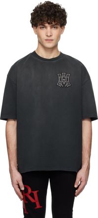 【関税込み】AMIRI ブラック キーホール 長袖トップス AMIRI Hollywood T-shirt | Black | FARFETCH