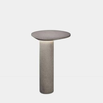 Netlighting Moal Outdoor LED Bollard Cement IP66 13.7W 3000K in Grey