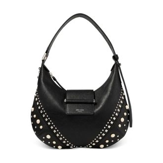 Jimmy Choo London Dames, Tassen, Zwart, Maat: ONE Size Leer