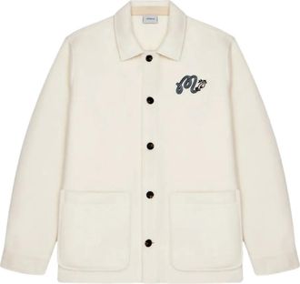 Malbon Golf Giacca-camicia con ricamo - Toni neutri