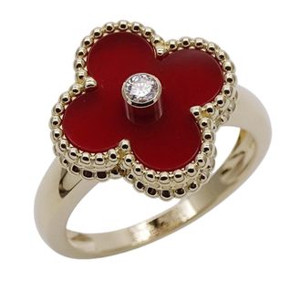 Van Cleef & Arpels Yellow Gold Yellow Gold (18K) Band Ring (Pre-Owned)