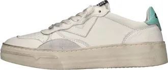 4B12 Schoenen, Dames, Wit, 36 EU, Leer, Hyper D103 Sneakers