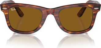 Ray-Ban Sunglasses Rb2140 954 Wayfarer Brown/Brown Unisex