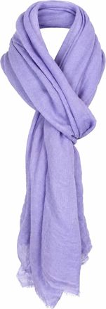 Dolma Womens Diamond Weave Cashmere Featherweight Scarf In Lavender