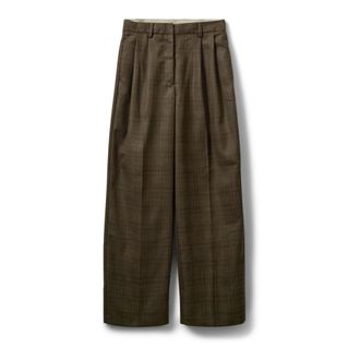 Sofie Schnoor Wide Trousers, female, Brown, Size: XS Reinesw Wide Leg Trousers