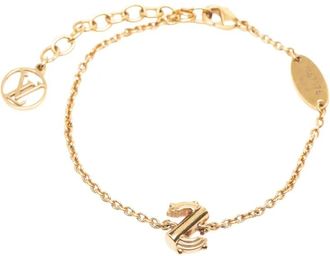 Louis Vuitton 2015 LV & Me S vergulde messing armband - Goud