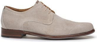 Floris Van Bommel Suede Floris van Bommel veterschoenen leer geprint