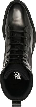 Ferragamo Ferragamo Paul Lace-Up Ankle Boots