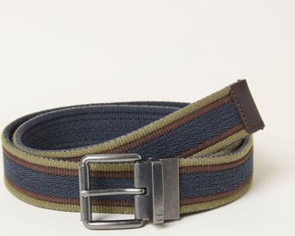 Fat Face FatFace Navy Reversible Webbing Belt