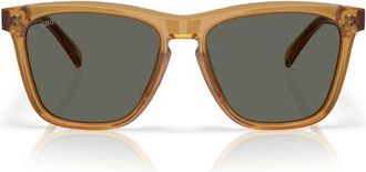 Costa Ulu 56mm Polarized Square Sunglasses in Sun Ray /Gray 580G at Nordstrom