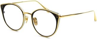 Linda Farrow Optical Frame - unisex - Brillen - Geel - 52 MM - Accessoires