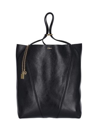 Chlo&eacute; Womens Chlo&egrave; Bags Black Cow Leather