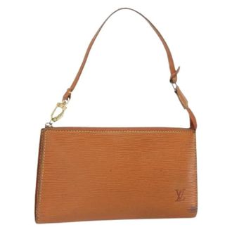 Louis Vuitton Pre-owned Shoulder Bags, female, Brown, Size: ONE SIZE Pre-owned Leather Shoulder Bag