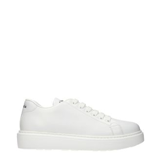 Churchs White Leather Low Top Womens Sneakers
