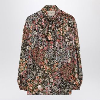 Valentino Garavani Seidenbluse mit Blumendruck