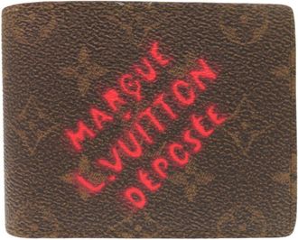 Louis Vuitton Brown Monogram Wallet (Bi-Fold) (Pre-Owned)