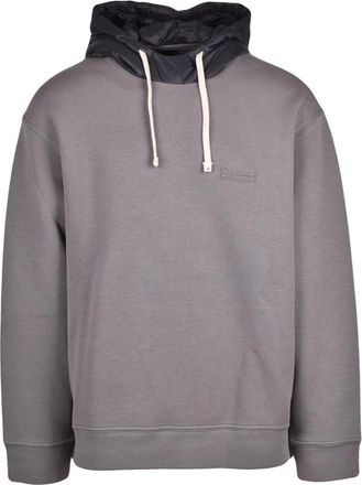 A|X Armani Exchange Nylon Hoodie - Heren - Hoodies - Grijs - XL - Nylon - Hoodies & sweatvesten