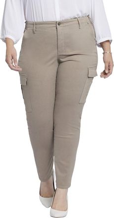 NYDJ Plus Sheri Saddlewood Slim Jean