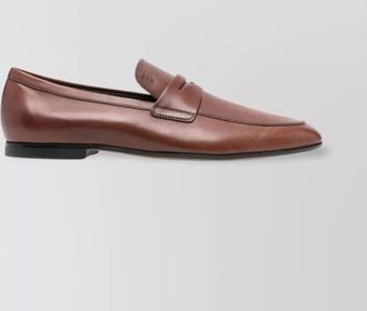 Tod's leather loafers
