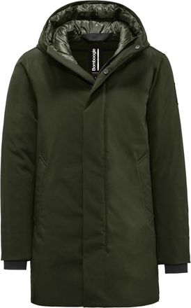 Bomboogie Aberdeen Jacket - Heren - Parka Jassen - Groen - XL - Leer - Jassen