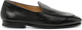 Bally Plume logo-debossed loafers - men - Calf Leather/Calf Leather/Calf Leather - 42 - Black