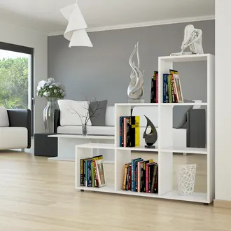 Vicco Estanter&iacute;a Escalonada, Blanco, 105 X 107.5 Cm, Vicco