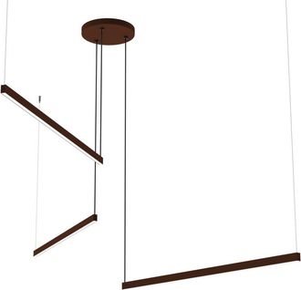 Lumicom Flame L&aacute;mpara De Techo 3x Monocolor Mate